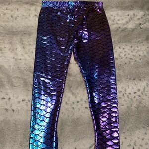 Purple Mermaid Leggings *Raves & Halloween*